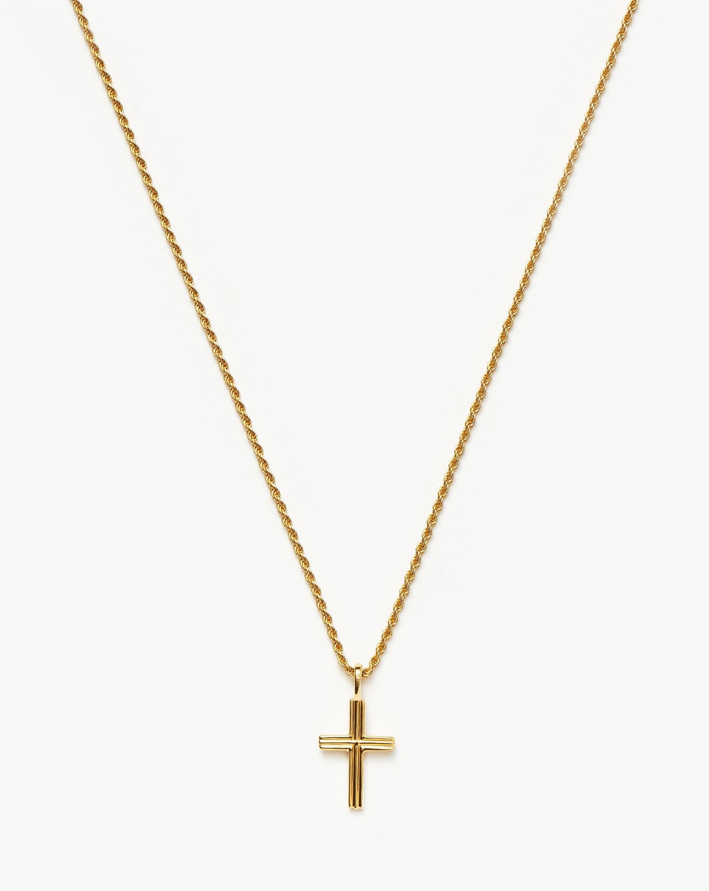 Lucy Williams Classic Cross Necklace