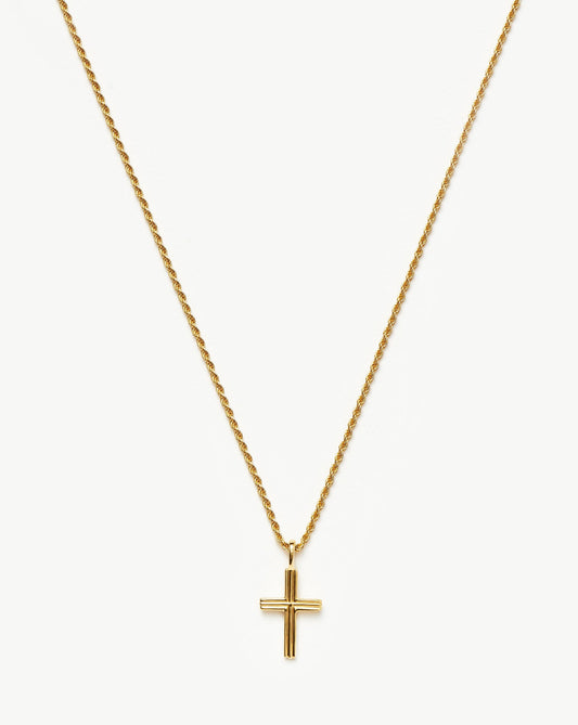 Lucy Williams Classic Cross Necklace