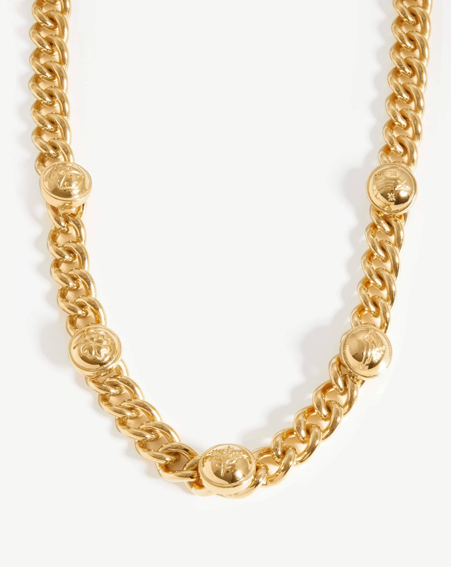 Lucy Williams Lucky Charm Chain Necklace