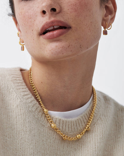 Lucy Williams Lucky Charm Chain Necklace
