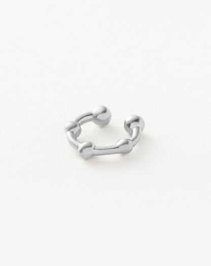 Lucy Williams Mini Orb Ear Cuff | Sterling Silver
