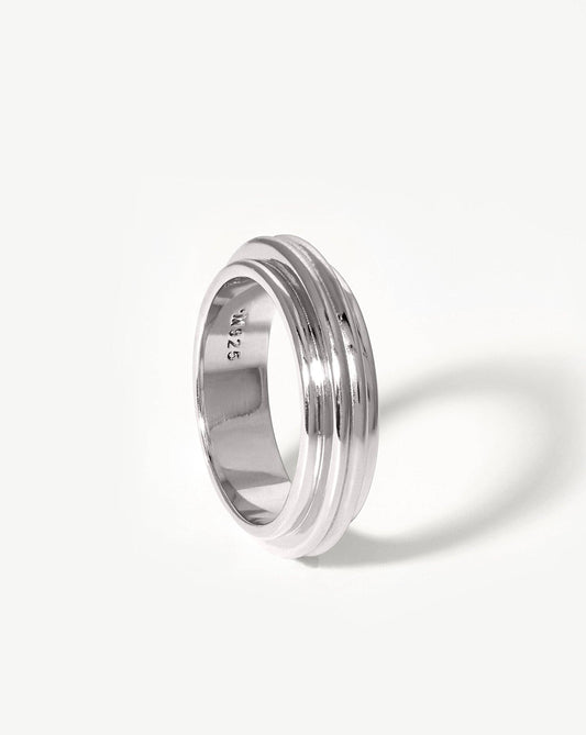Lucy Williams Ridge Ring | Sterling Silver
