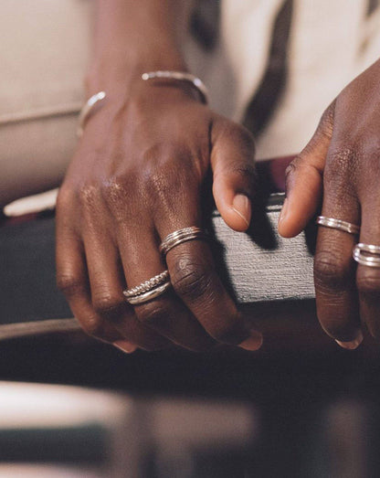 Lucy Williams Ridge Ring | Sterling Silver