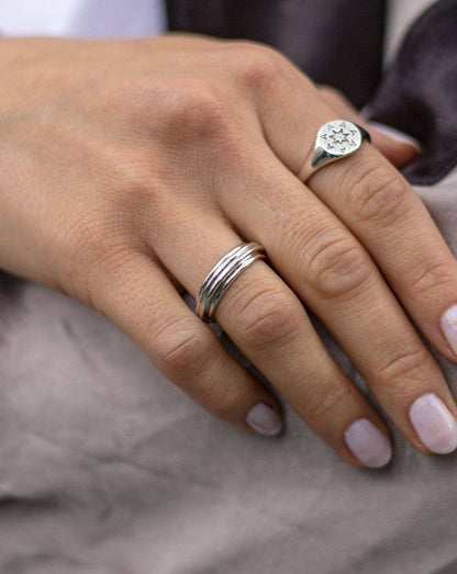 Lucy Williams Ridge Ring | Sterling Silver