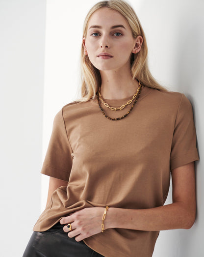 Medium Beaded Stack Necklace
