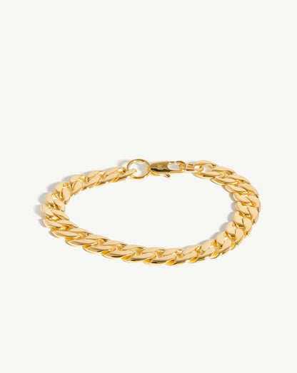 Men's Chunky Curb Chain Bracelet