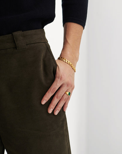 Men's Chunky Curb Chain Bracelet