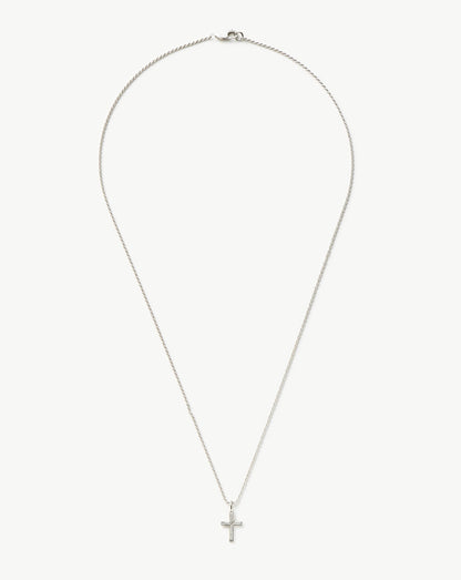Mens Lucy Williams Classic Cross Necklace