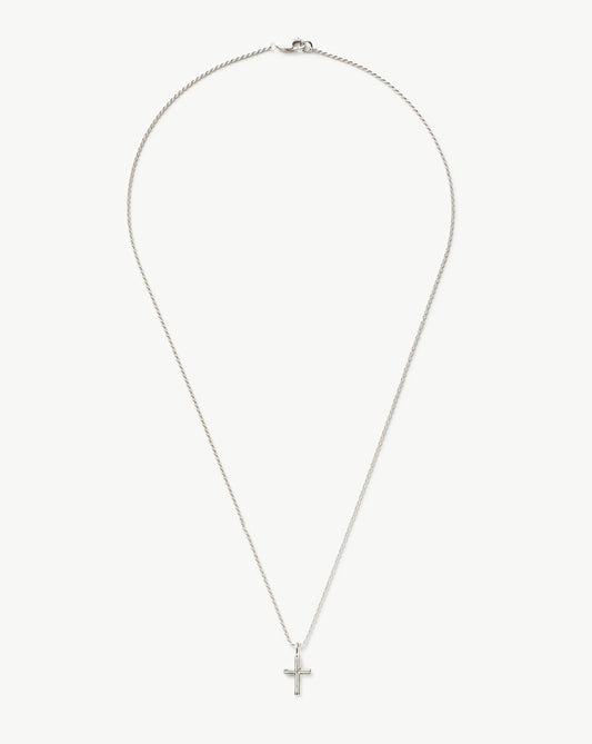 Mens Lucy Williams Classic Cross Necklace