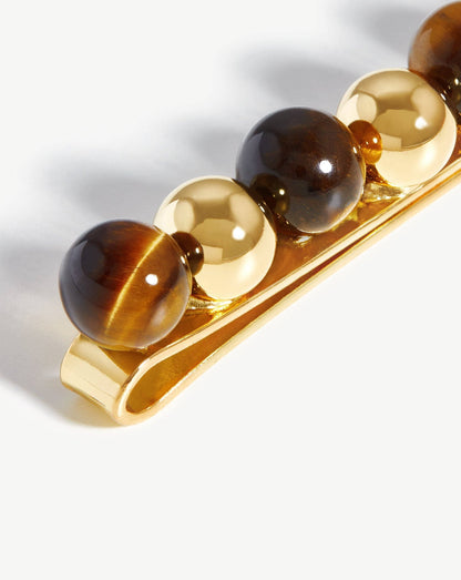 Mini Sphere Beaded Hair Clip