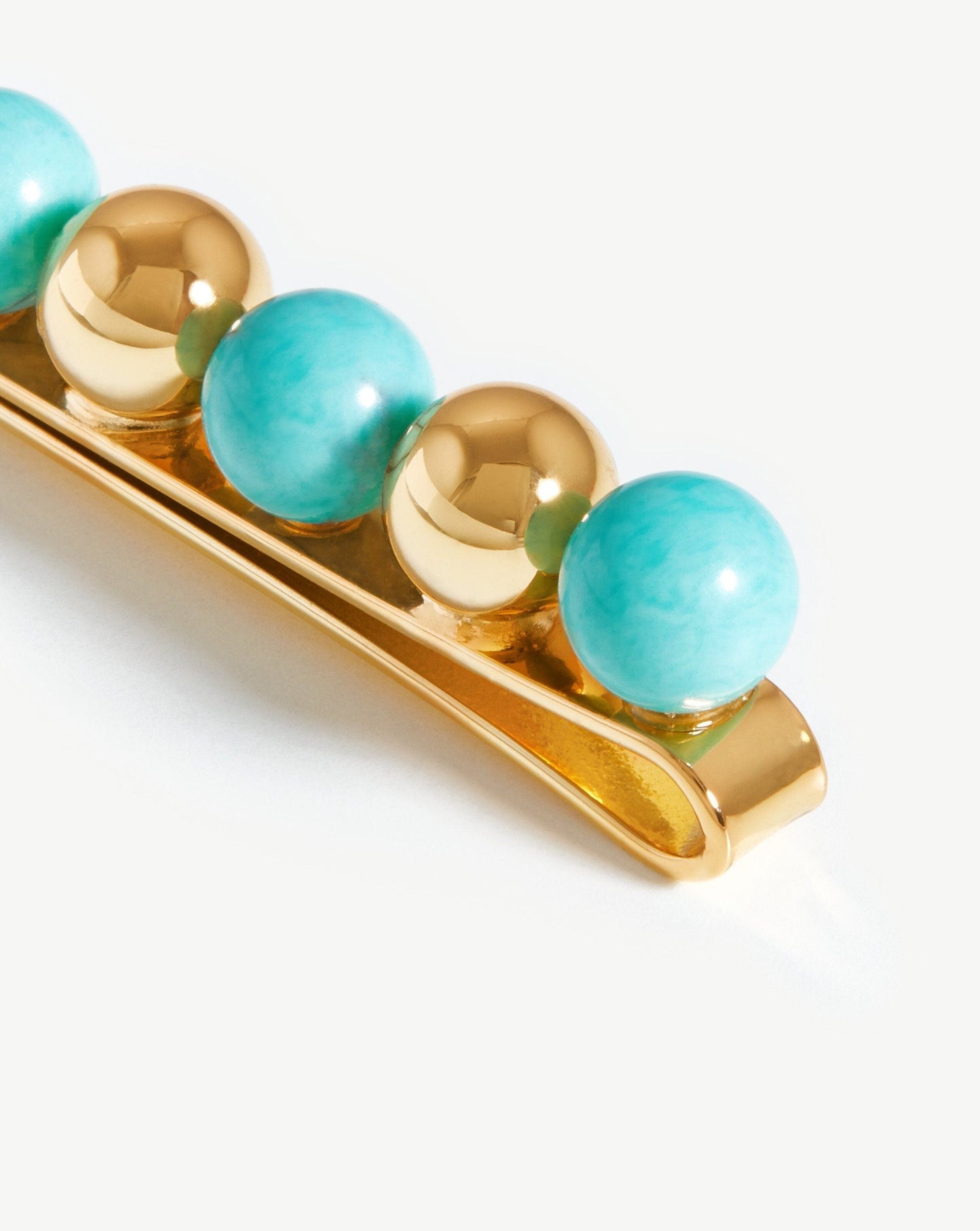 Mini Sphere Beaded Hair Clip Set