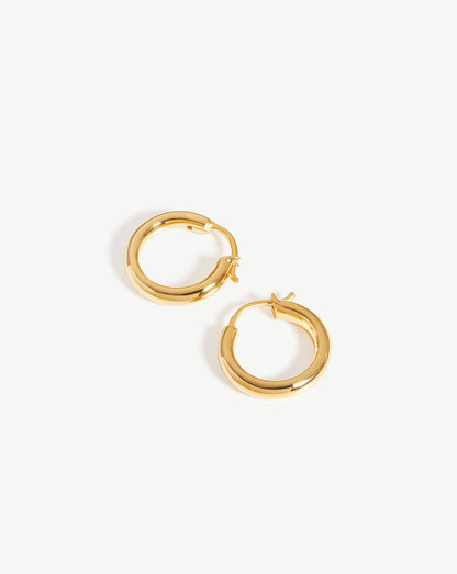 Mini Tunnel Hoop Earrings