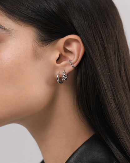 Mini Tunnel Hoop Earrings