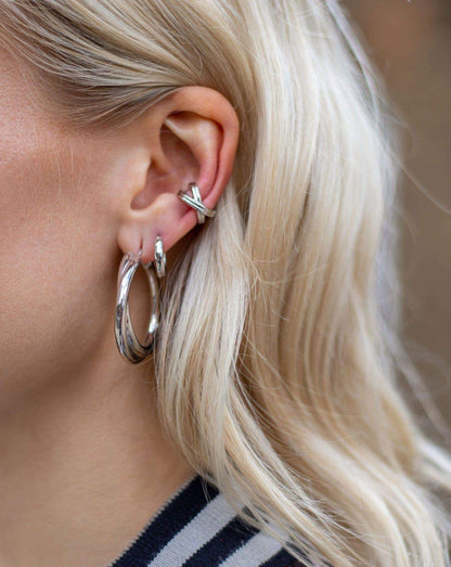 Mini Tunnel Hoop Earrings