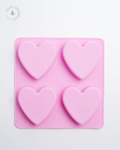 Flat Hearts Mold