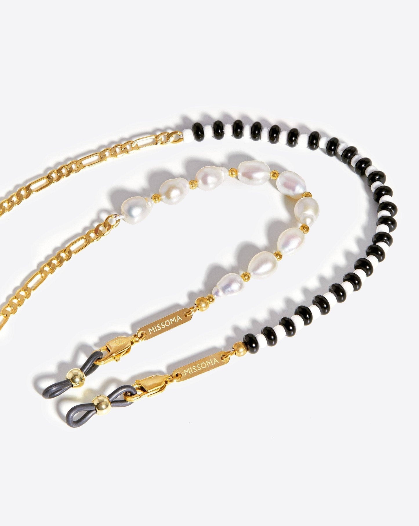 Pearl & Beaded Figaro Eyewear Chain
