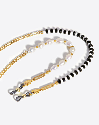 Pearl & Beaded Figaro Eyewear Chain