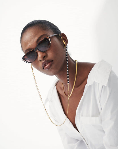 Pearl & Beaded Figaro Eyewear Chain