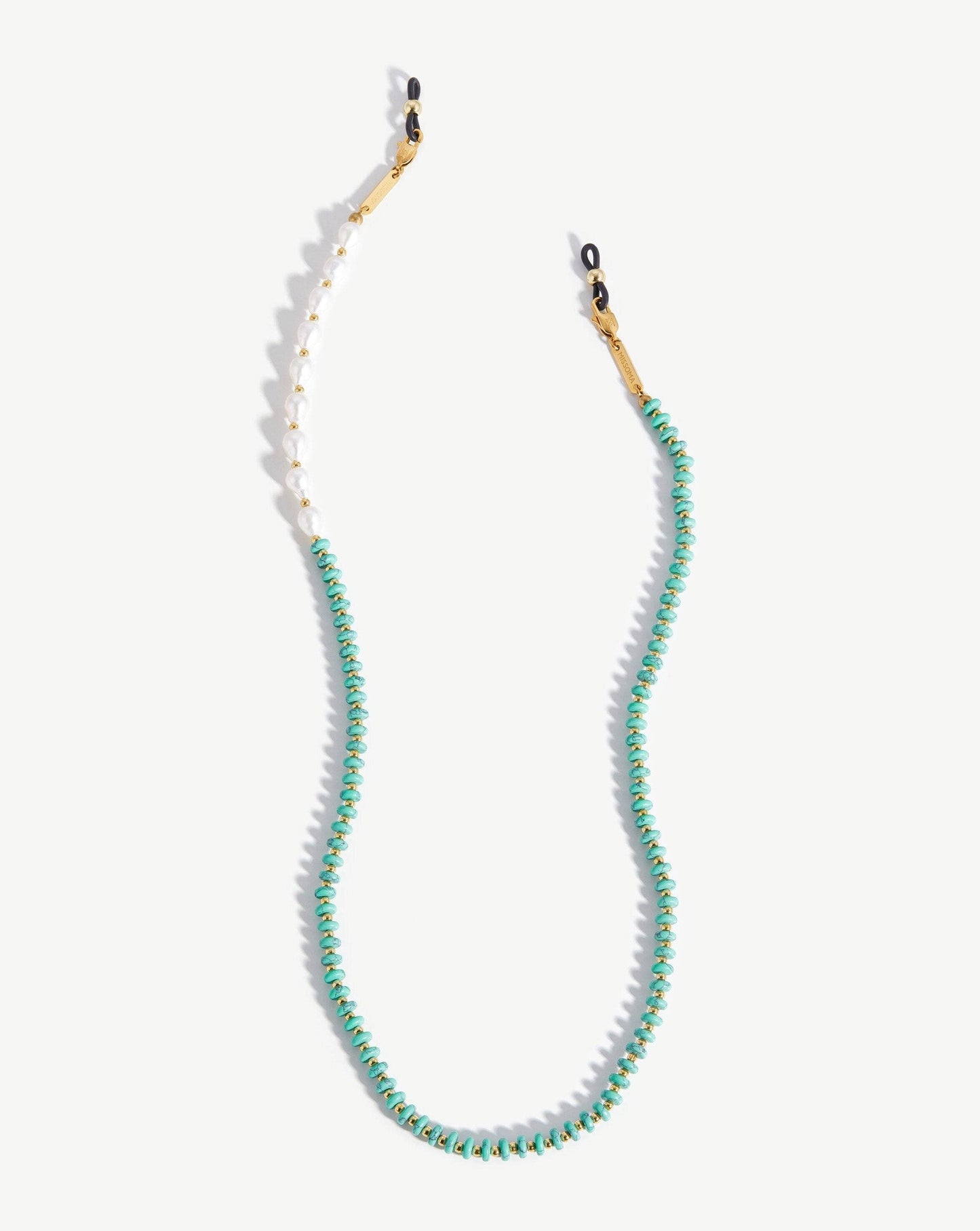 Pearl & Beaded Gemstone Eyewear Chain