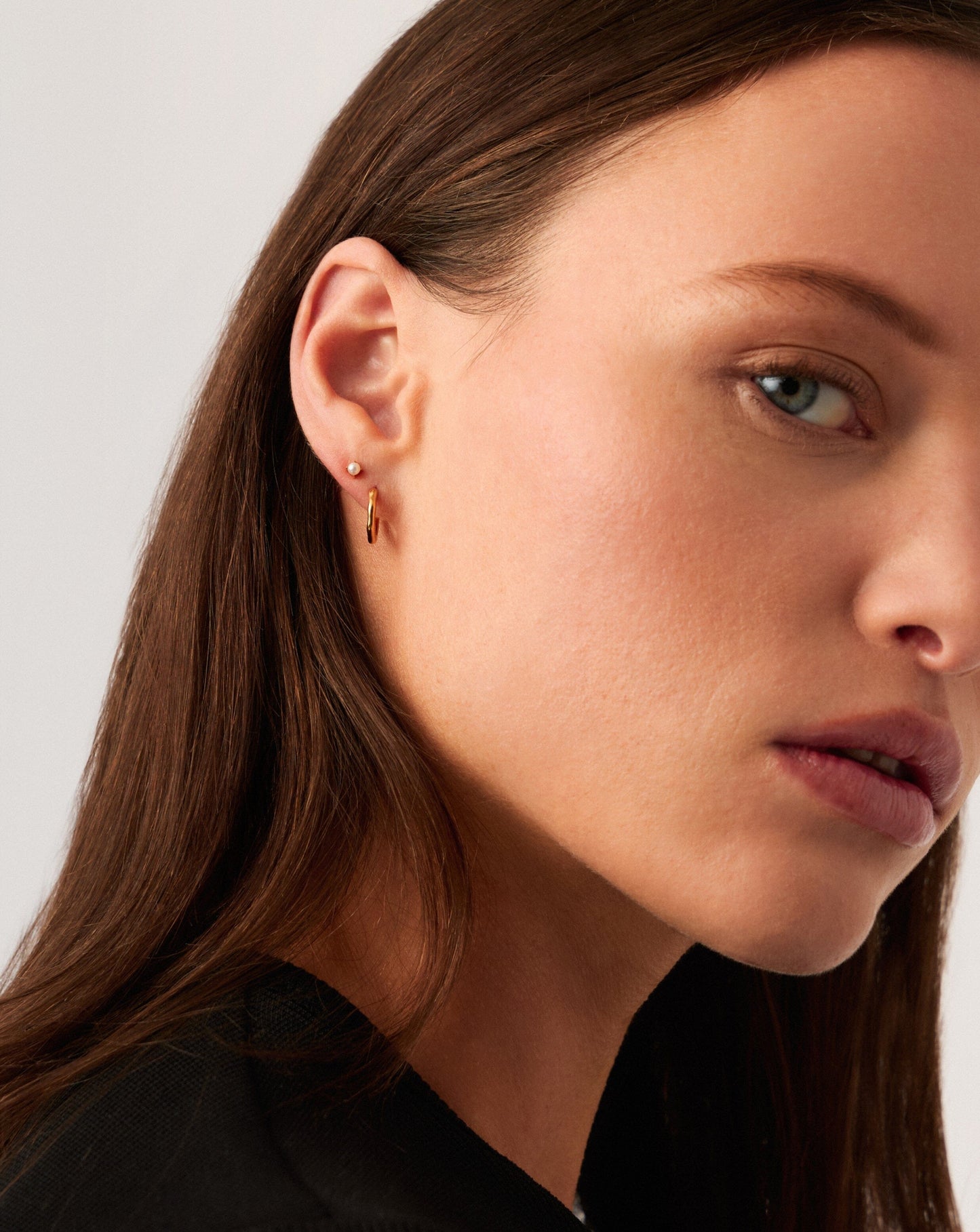 Pearl Mix & Match Charm Hoop Earring Set | 18ct Gold Vermeil/Pearl