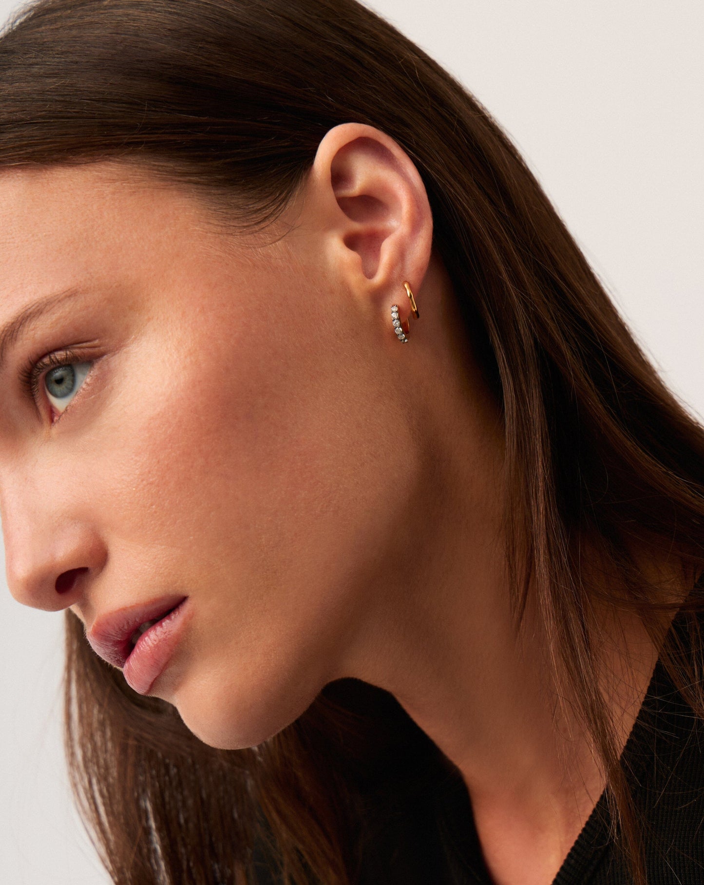 Pearl Mix & Match Charm Hoop Earring Set | 18ct Gold Vermeil/Pearl