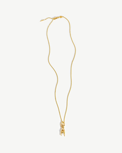Rock On Charm Necklace | 18ct Gold Plated