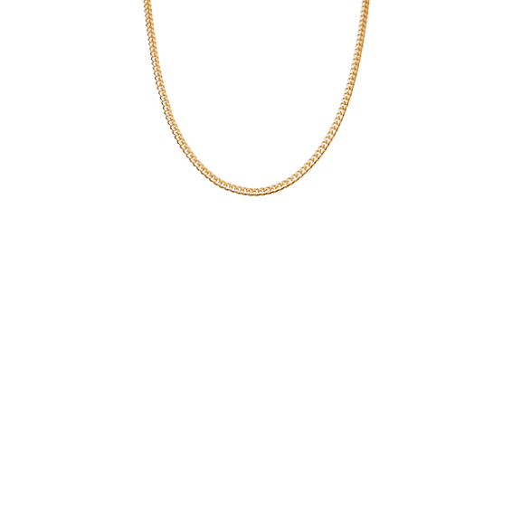 Round Curb Chain Necklace