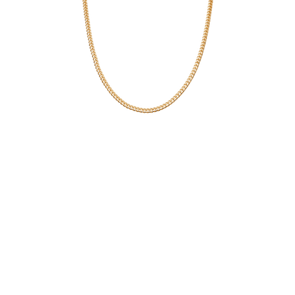 Round Curb Chain Necklace