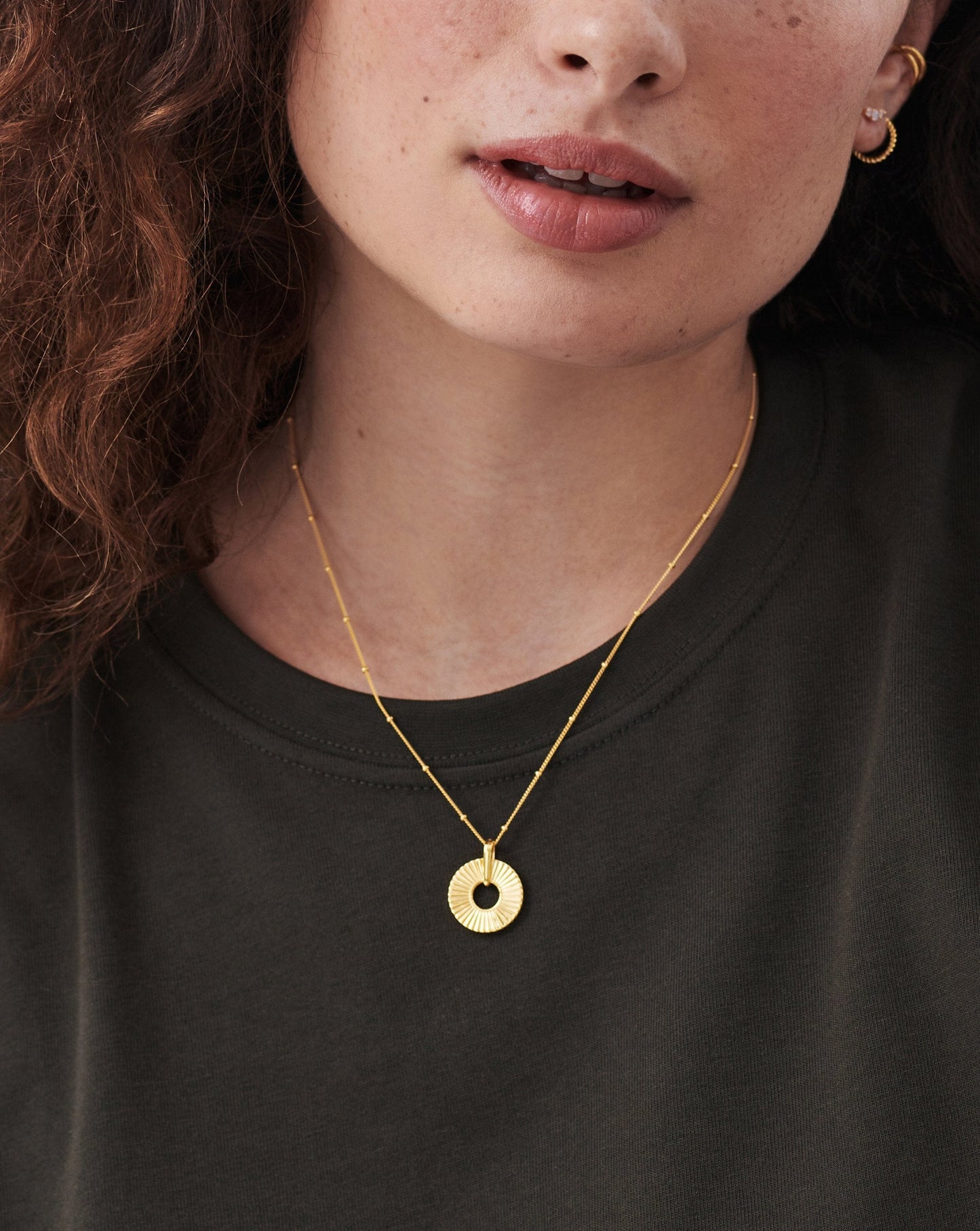 Small Frill Necklace | 18ct Gold Vermeil