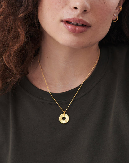 Small Frill Necklace | 18ct Gold Vermeil