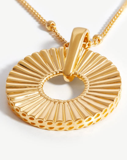 Small Frill Necklace | 18ct Gold Vermeil