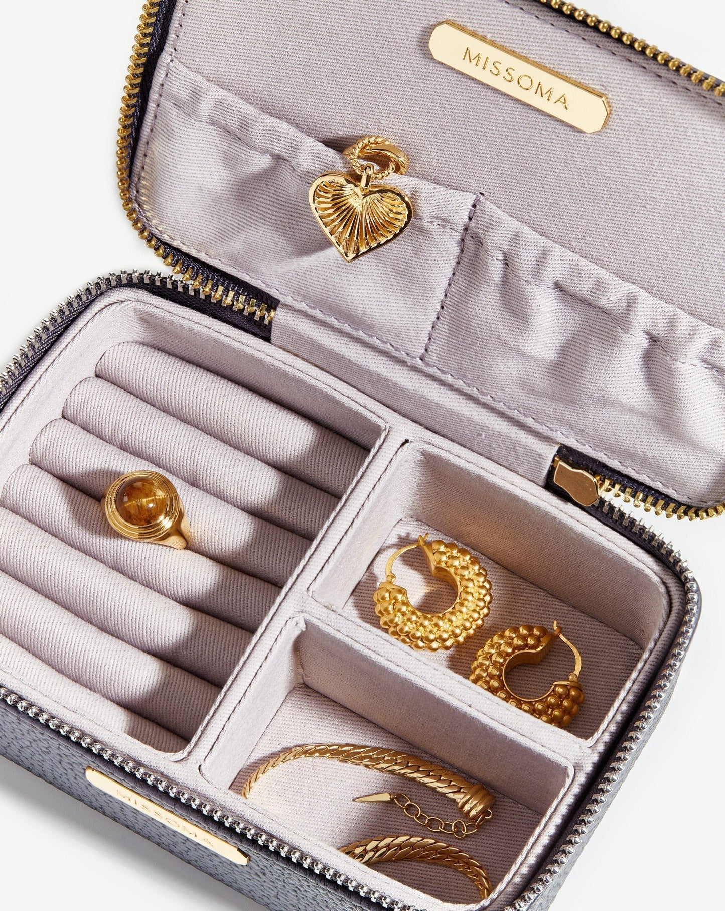 Small Jewellery Case | Anthracite
