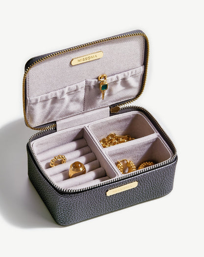 Small Jewellery Case | Anthracite