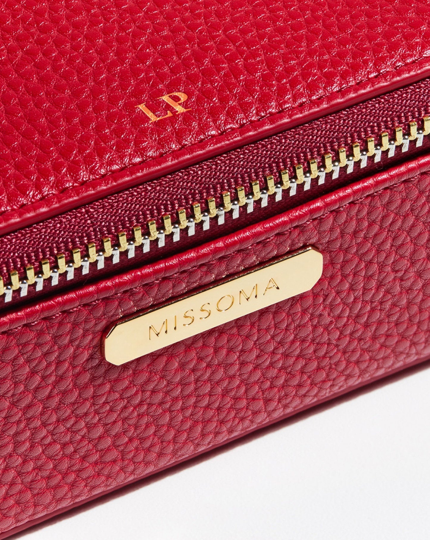 Small Jewellery Case | Berry Red