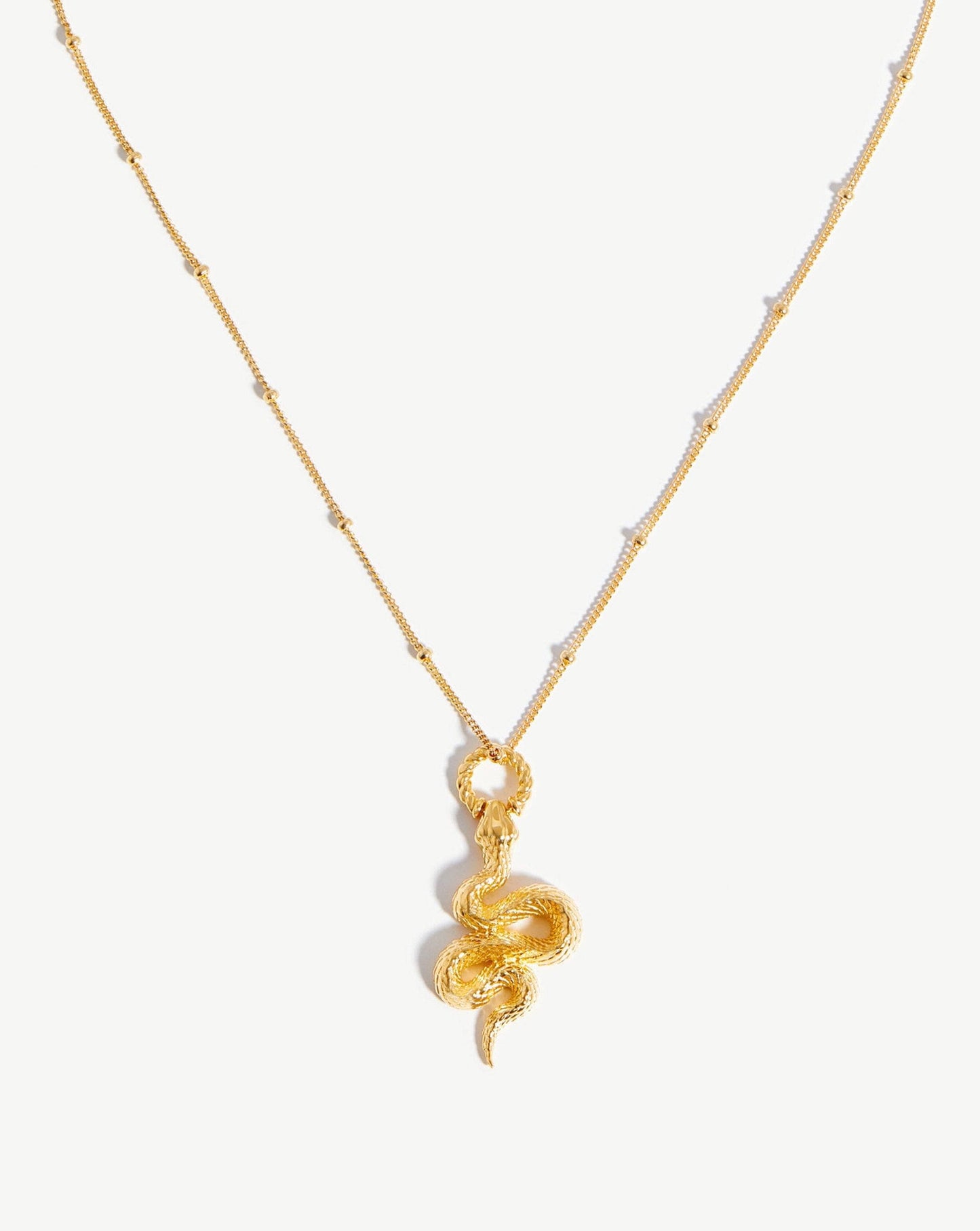 Snake Pendant Necklace