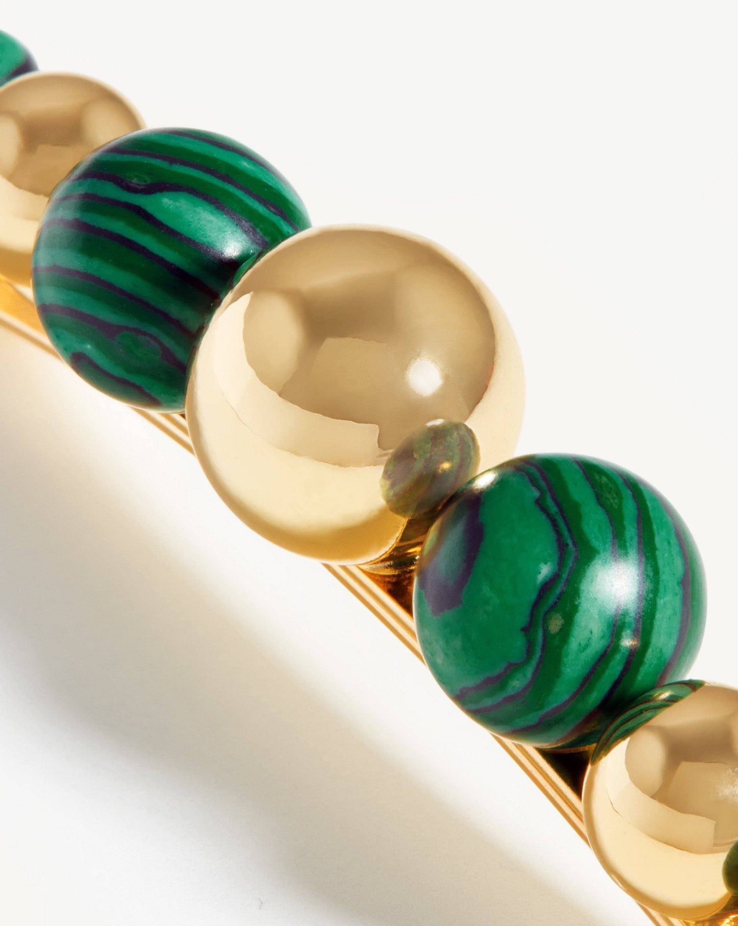 Sphere Beaded Hair Clip