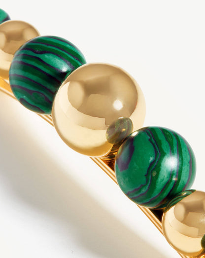 Sphere Beaded Hair Clip