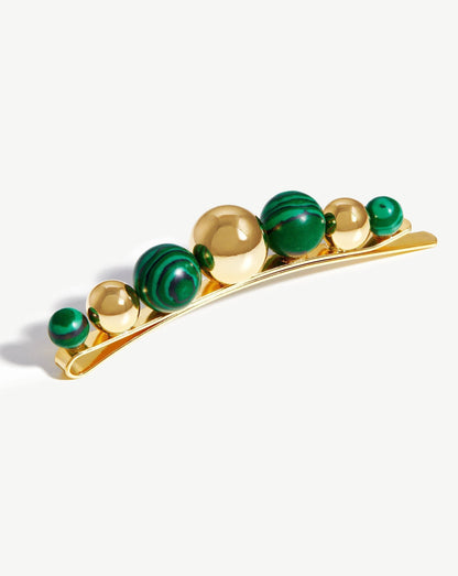 Sphere Beaded Hair Clip