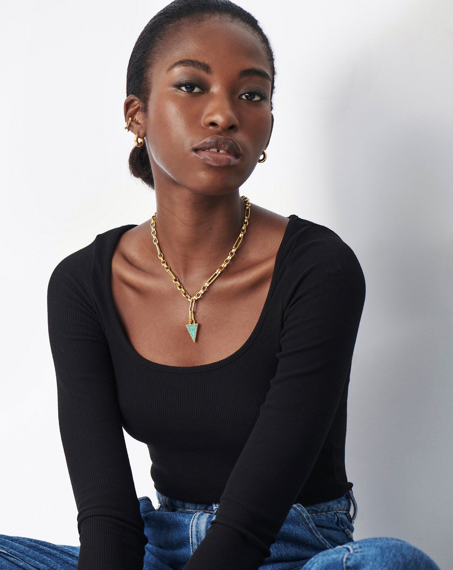 Triangle Clip-on Pendant