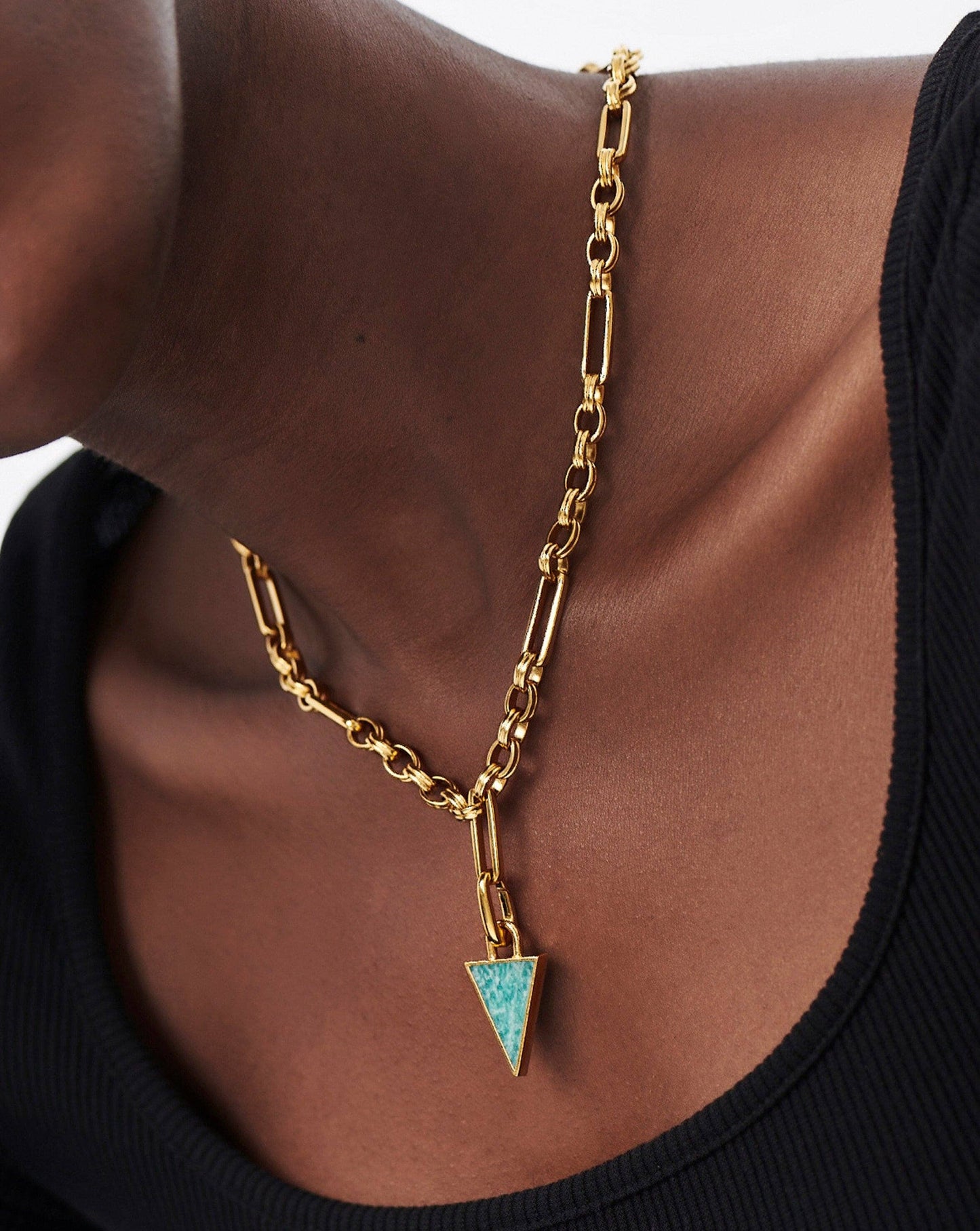 Triangle Clip-on Pendant